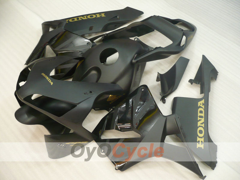 Einspritz-Verkleidungssatz für CBR600RR 03-04 - Schwarz, matt - Werksstil #OYO87900232