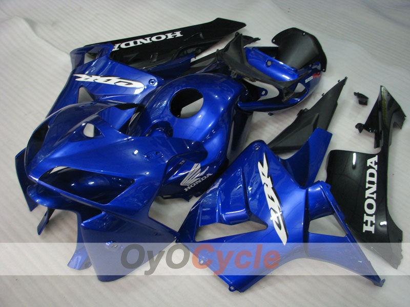 Einspritzverkleidungssatz für 05-06 CBR600RR - Blau, Schwarz - Werksstil #OYO87900286