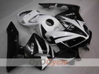 Verkleidungssatz für Einspritzer für 05-06 CBR600RR - Weiß, Schwarz - Werksstil #OYO87900291