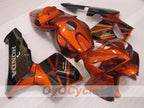 Verkleidungssatz für Einspritzer für 05-06 CBR600RR - Orange, Schwarz - Werksstil #OYO87900297