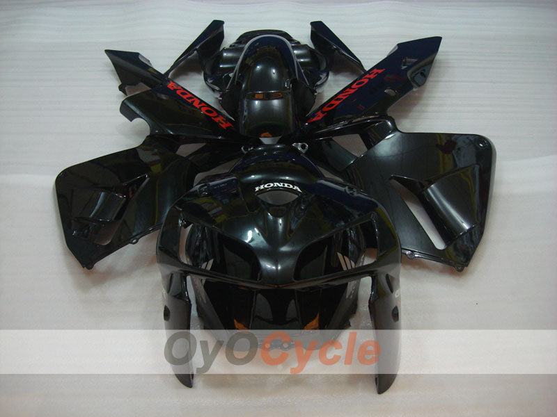 Verkleidungssatz für Einspritzer für 05-06 CBR600RR - Schwarz - Werksstil #OYO87900302