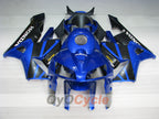 Einspritzverkleidungssatz für CBR600RR 05-06 - Blau, Schwarz - Werksstil #OYO87900313
