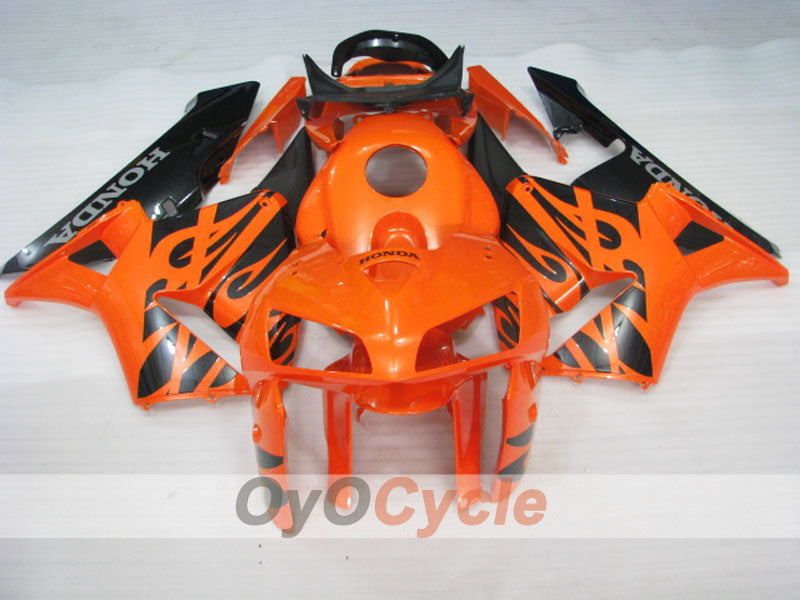 Verkleidungssatz für 05-06 CBR600RR - Weiß, Schwarz - Werksstil #OYO87900319 Zweitbild