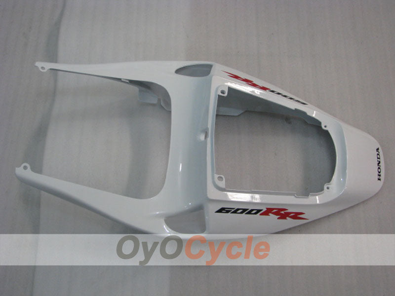 Verkleidungssatz für 05-06 CBR600RR - Weiß, Schwarz - Werksstil #OYO87900320