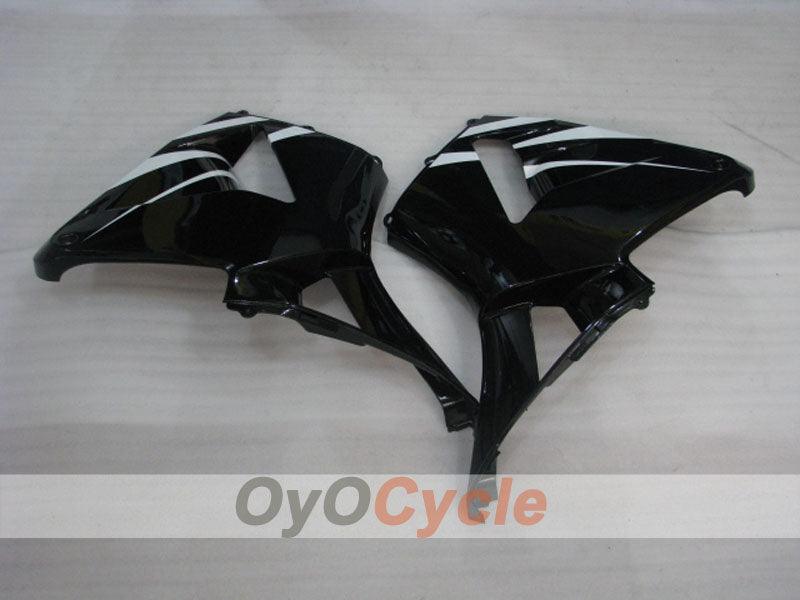Verkleidungssatz für 05-06 CBR600RR - Weiß, Schwarz - Werksstil #OYO87900320