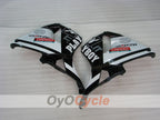 Verkleidungssatz für 05-06 CBR600RR - Weiß, Schwarz - PlayBoy #OYO87900323