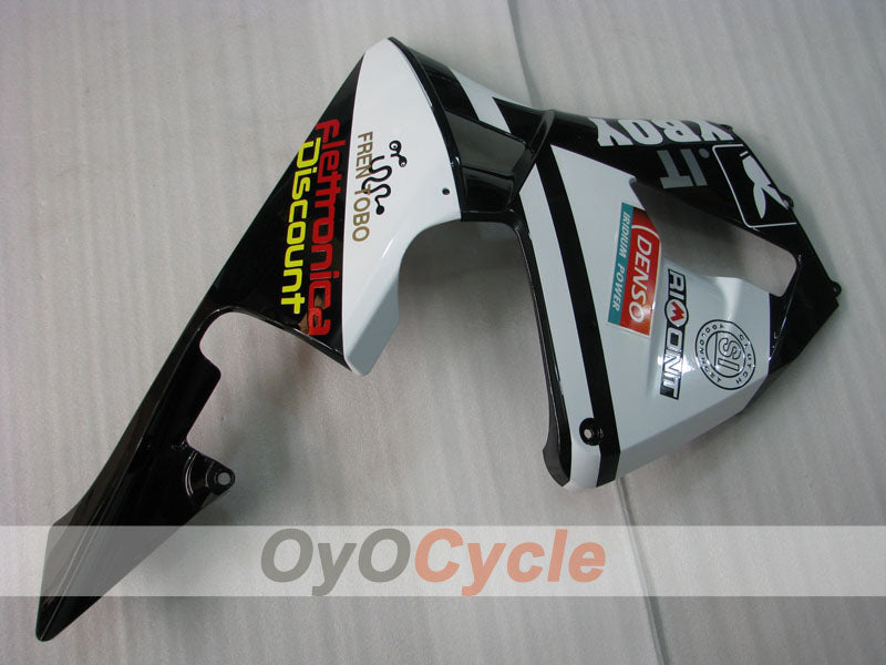 Verkleidungssatz für 05-06 CBR600RR - Weiß, Schwarz - PlayBoy #OYO87900323