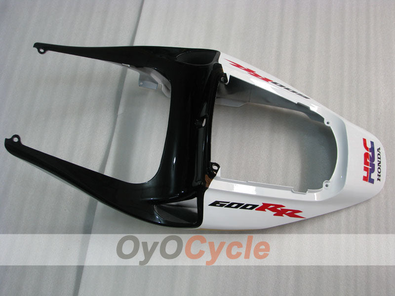 Verkleidungssatz für 05-06 CBR600RR - Weiß, Schwarz - PlayBoy #OYO87900323