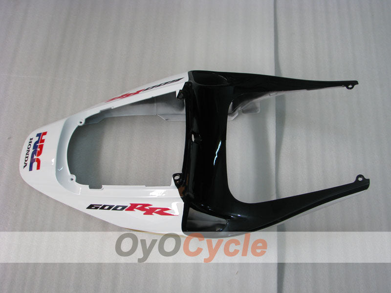Verkleidungssatz für 05-06 CBR600RR - Weiß, Schwarz - PlayBoy #OYO87900323