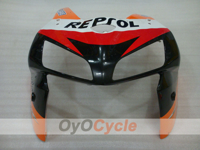 Verkleidungssatz für Einspritzung für CBR600RR 05-06 - Orange, Schwarz - MICHELIN, RK, Repsol #OYO87900336