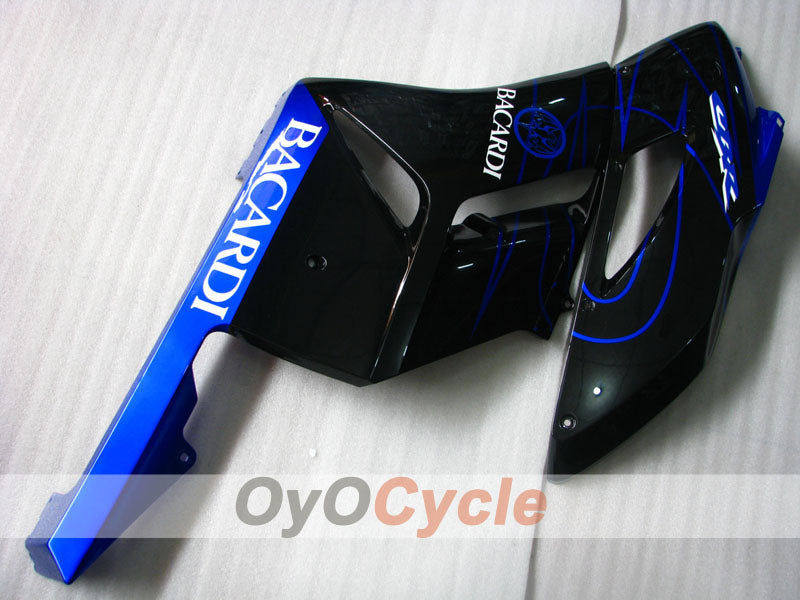 Einspritz-Verkleidungskit für CBR1000RR 04-05 - Blau, Schwarz - BACARDI #OYO87900464