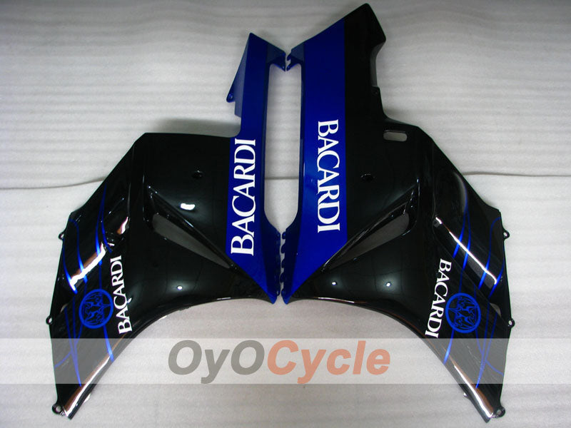 Einspritz-Verkleidungskit für CBR1000RR 04-05 - Blau, Schwarz - BACARDI #OYO87900464