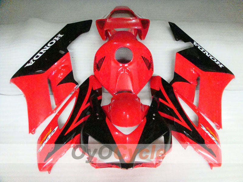 Einspritzverkleidungssatz für CBR1000RR 04-05 - Rot, Schwarz - Fireblade #OYO87900474