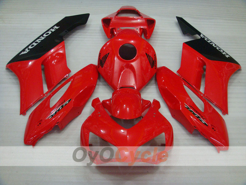 Einspritzverkleidungssatz für CBR1000RR 04-05 - Rot, Schwarz, matt - Fireblade #OYO87900480