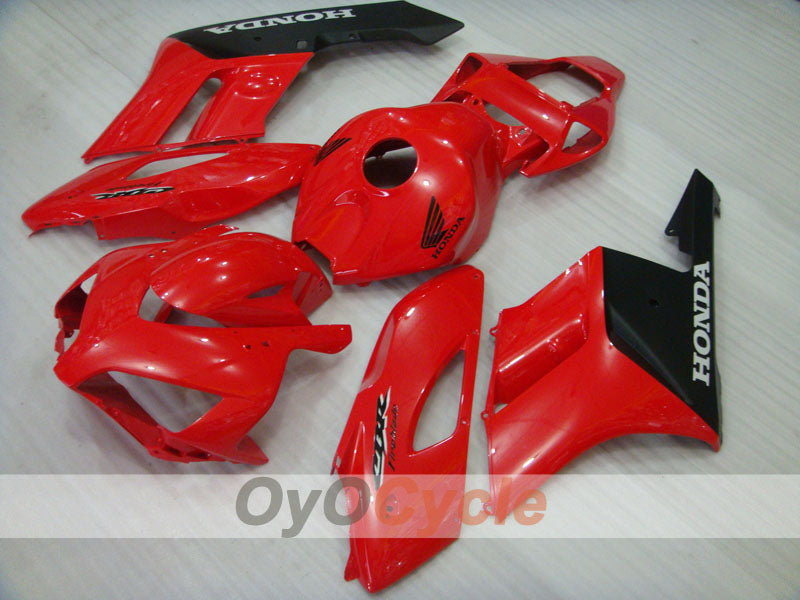Einspritzverkleidungssatz für CBR1000RR 04-05 - Rot, Schwarz, matt - Fireblade #OYO87900480
