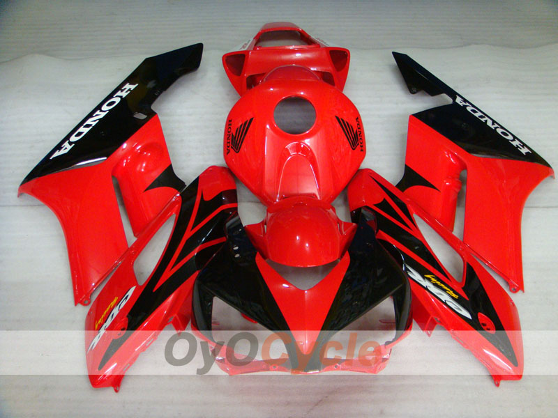 Einspritzverkleidungssatz für CBR1000RR 04-05 - Rot, Schwarz - Fireblade #OYO87900481