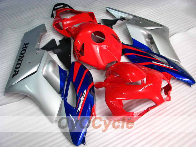 Einspritzverkleidungssatz für CBR1000RR 04-05 - Rot, Silber - Fireblade #OYO87900484 Hauptbild