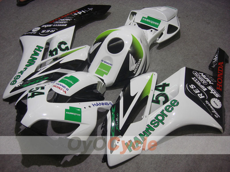 Einspritzverkleidungssatz für CBR1000RR 04-05 - Weiß, Schwarz - HANN Spree #OYO87900495 Hauptbild