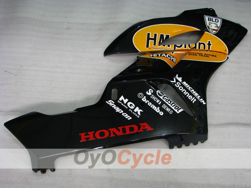 Einspritzverkleidungssatz für CBR1000RR 04-05 - Gelb, Schwarz - HM Plant #OYO87900499