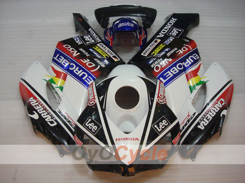Einspritzverkleidungssatz für CBR1000RR 04-05 - Weiß, Schwarz - Lee #OYO87900501 Zweitbild