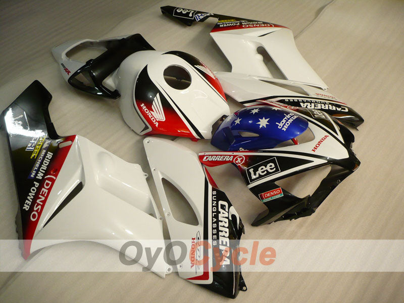 Einspritzverkleidungssatz für CBR1000RR 04-05 - Weiß, Schwarz - Lee #OYO87900502 Hauptbild