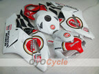 Einspritzverkleidungsset für 04-05 CBR1000RR - Rot, Weiß - Lucky Strike #OYO87900507