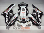 Einspritzverkleidungssatz für CBR1000RR 04-05 - Weiß, Schwarz - PlayBoy #OYO87900523