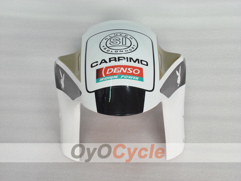Einspritzverkleidungssatz für CBR1000RR 04-05 - Weiß, Schwarz - PlayBoy #OYO87900523