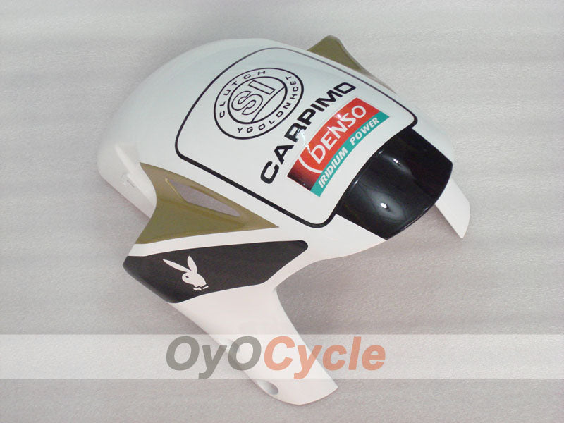 Einspritzverkleidungssatz für CBR1000RR 04-05 - Weiß, Schwarz - PlayBoy #OYO87900523