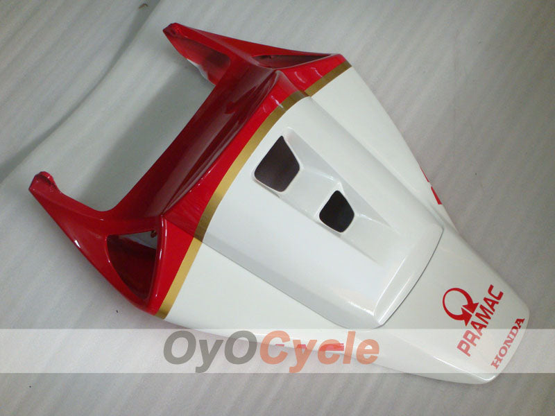 Einspritzverkleidungssatz für CBR1000RR 04-05 - Rot, Weiß - PRAMAC #OYO87900526