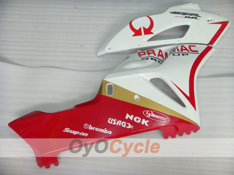 Einspritzverkleidungssatz für CBR1000RR 04-05 - Rot, Weiß - PRAMAC #OYO87900526