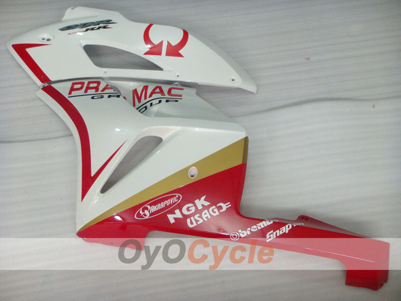 Einspritzverkleidungssatz für CBR1000RR 04-05 - Rot, Weiß - PRAMAC #OYO87900526