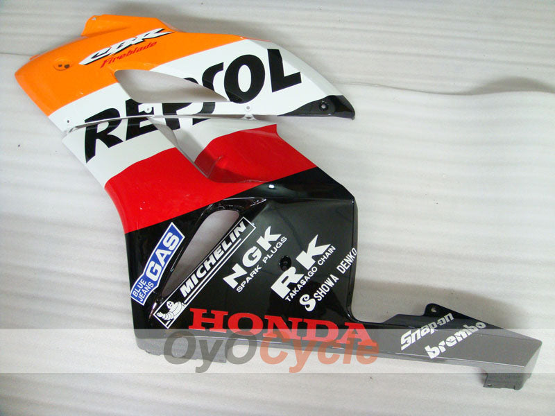 Einspritzverkleidungssatz für CBR1000RR 04-05 - Orange, Schwarz - Repsol #OYO87900530