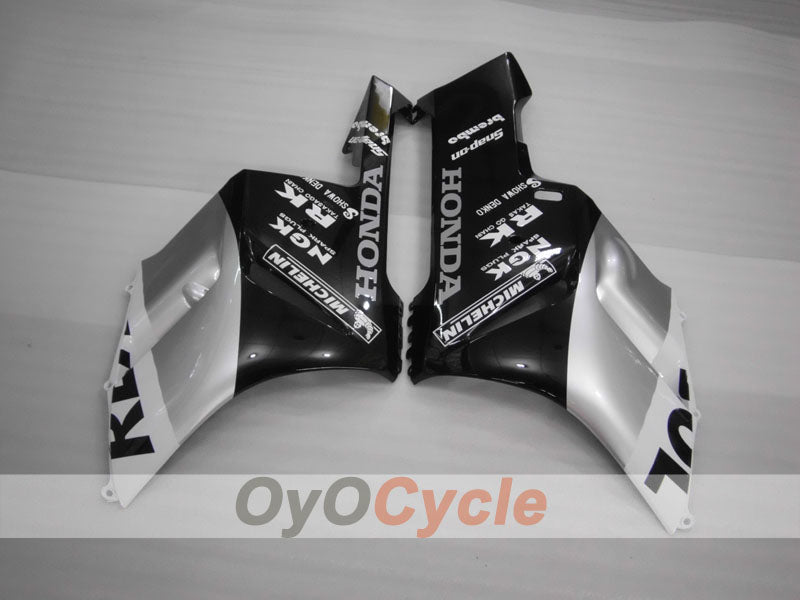 Einspritzverkleidungssatz für CBR1000RR 04-05 - Schwarz, Silber - Repsol #OYO87900532