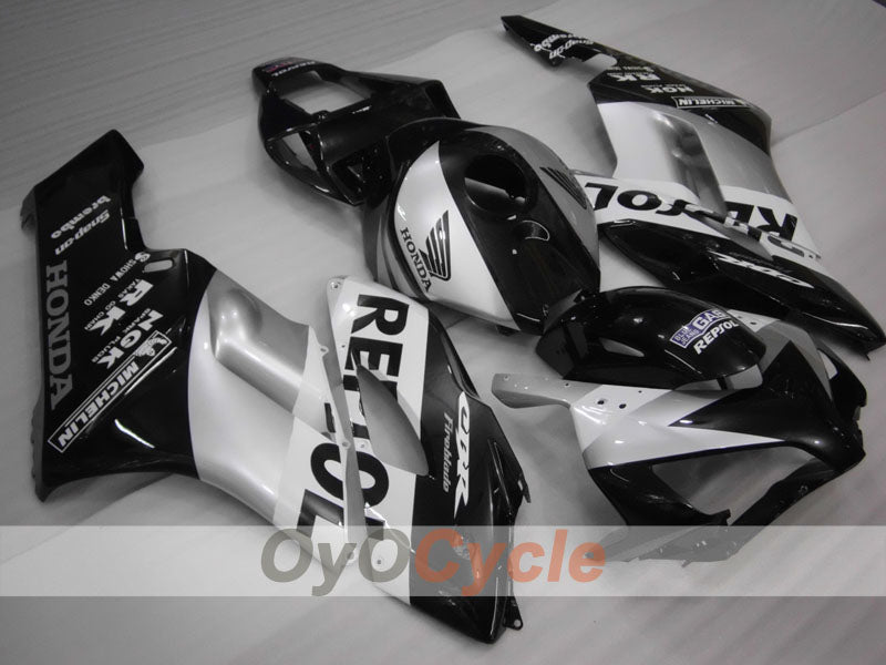 Einspritzverkleidungssatz für CBR1000RR 04-05 - Schwarz, Silber - Repsol #OYO87900532 Hauptbild