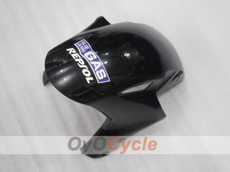 Einspritzverkleidungssatz für CBR1000RR 04-05 - Schwarz, Silber - Repsol #OYO87900532