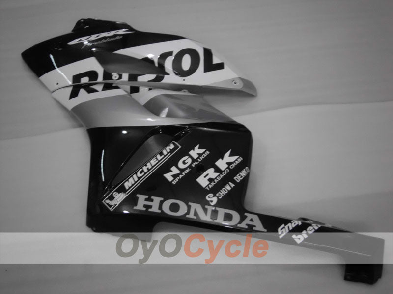 Einspritzverkleidungssatz für CBR1000RR 04-05 - Schwarz, Silber - Repsol #OYO87900532