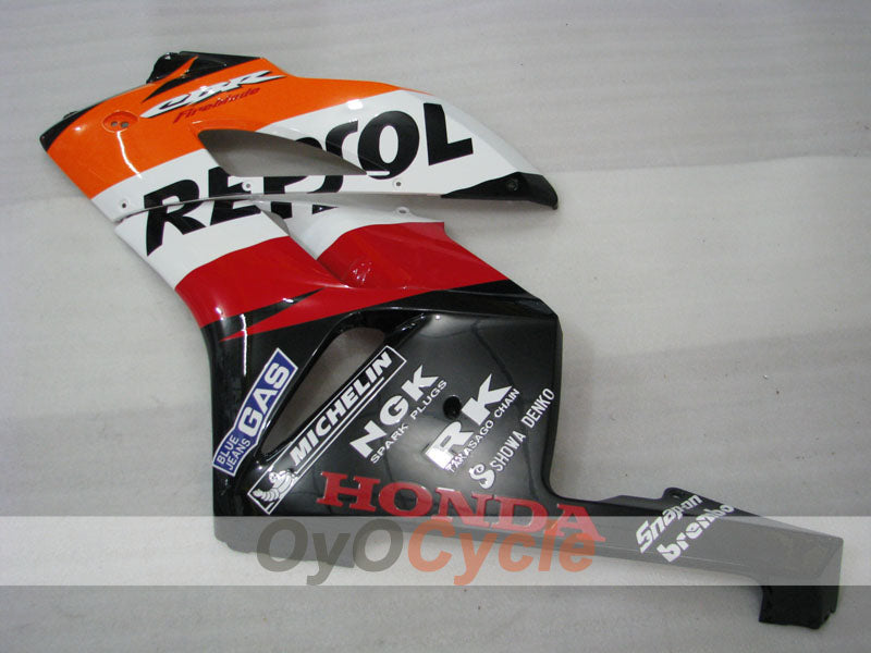 Einspritzverkleidungssatz für 04-05 CBR1000RR - Orange, Schwarz - Repsol #OYO87900533