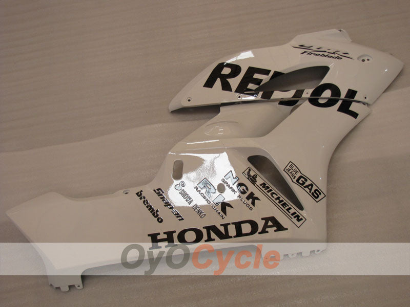 Einspritzverkleidungssatz für 04-05 CBR1000RR - Weiß, Silber - Repsol #OYO87900538