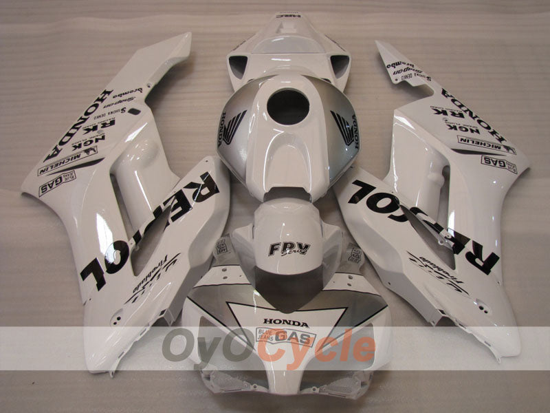 Einspritzverkleidungssatz für 04-05 CBR1000RR - Weiß, Silber - Repsol #OYO87900538