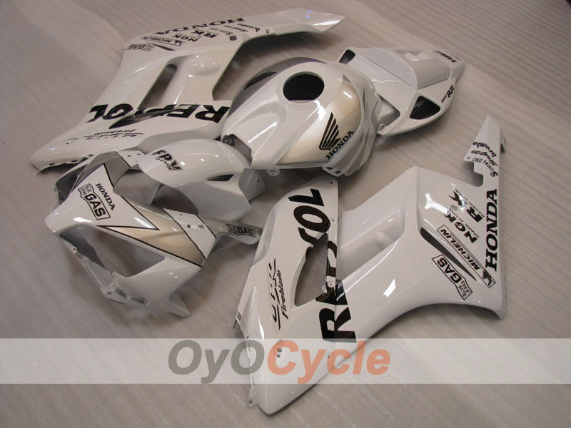 Einspritzverkleidungssatz für 04-05 CBR1000RR - Weiß, Silber - Repsol #OYO87900538