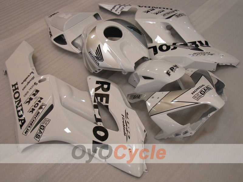 Einspritzverkleidungssatz für 04-05 CBR1000RR - Weiß, Silber - Repsol #OYO87900538 Hauptbild