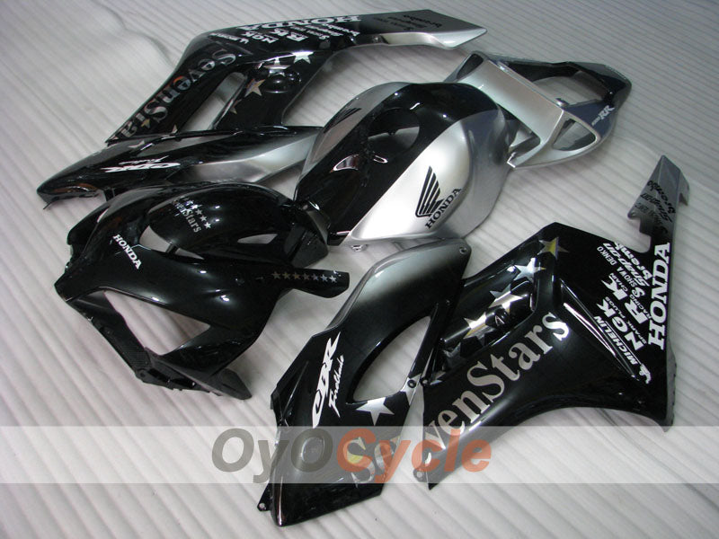 Verkleidungssatz für 04-05 CBR1000RR - Schwarz, Silber - SevenStars #OYO87900546 Zweitbild