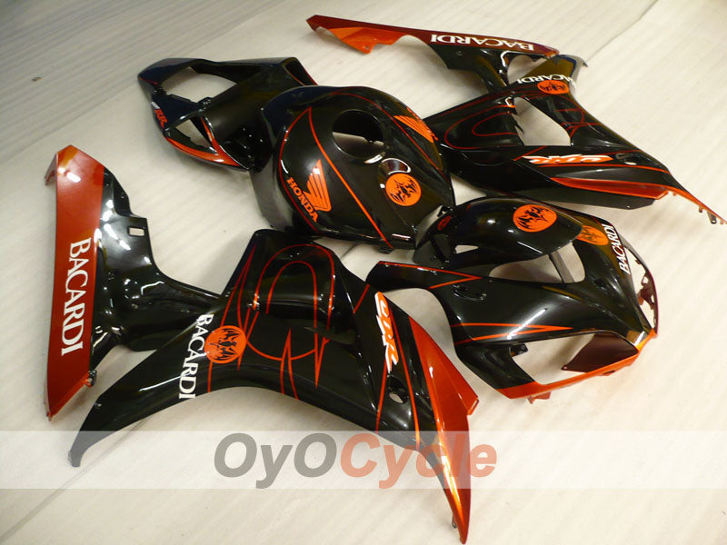 Verkleidungssatz für 06-07 CBR1000RR - Orange, Schwarz - BACARDI #OYO87900549 Hauptbild