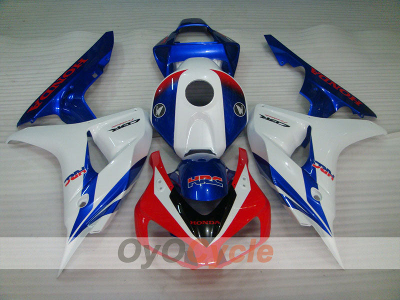 Einspritz-Verkleidungssatz für CBR1000RR 06-07 - Blau, Weiß - Fireblade #OYO87900564