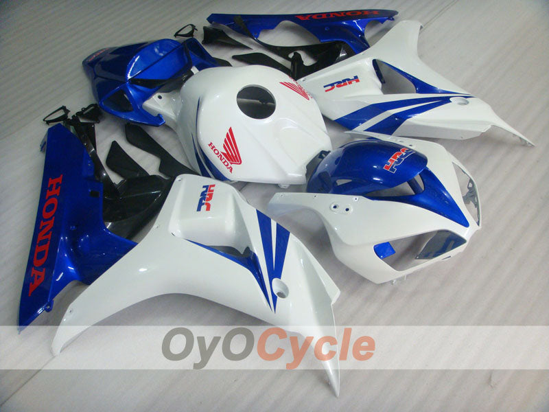 Einspritz-Verkleidungssatz für CBR1000RR 06-07 - Blau, Weiß - HRC #OYO87900568