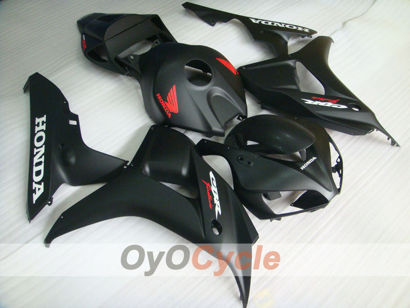 Einspritz-Verkleidungssatz für CBR1000RR 06-07 - Schwarz, Matt - Fireblade #OYO87900569