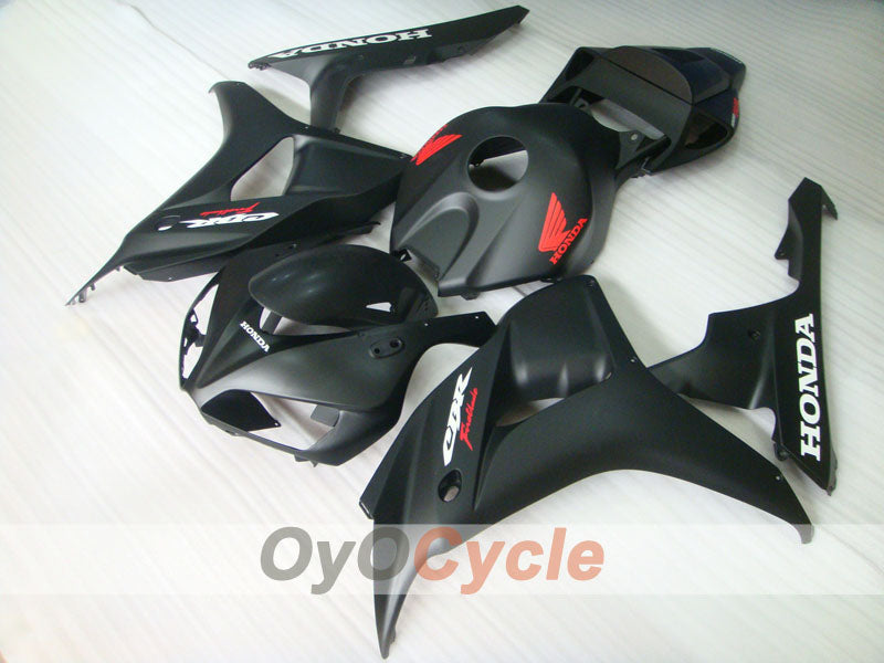 Einspritz-Verkleidungssatz für CBR1000RR 06-07 - Schwarz, Matt - Fireblade #OYO87900569
