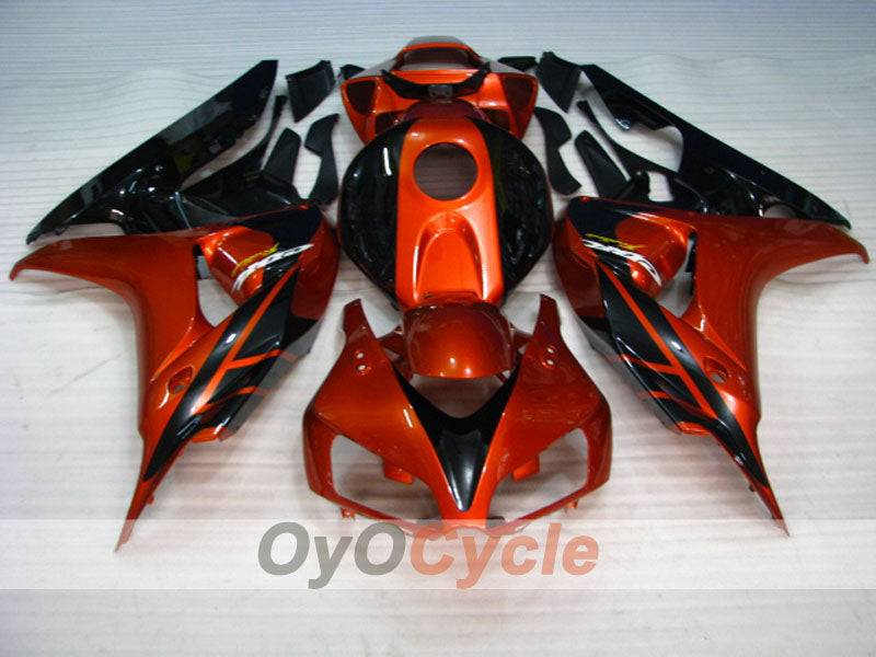 Einspritz-Verkleidungssatz für 06-07 CBR1000RR - Orange, Schwarz - Fireblade #OYO87900571