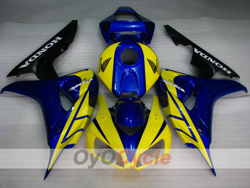 Einspritz-Verkleidungssatz für 06-07 CBR1000RR - Gelb, Blau - Fireblade #OYO87900574